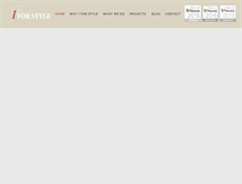 Tablet Screenshot of iforstyle.com.au